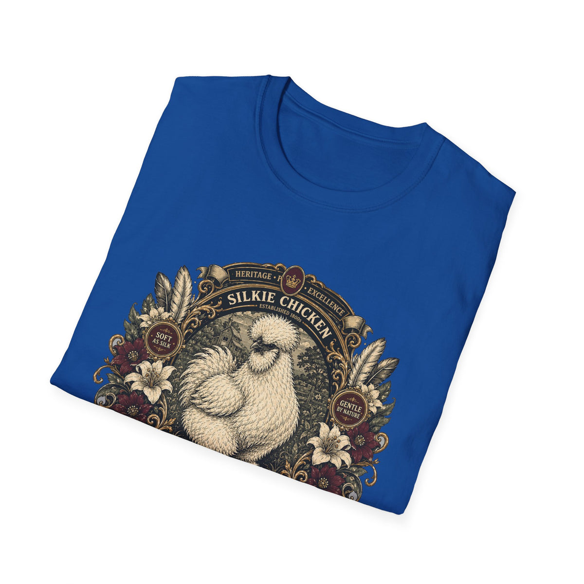 Champion of the Coop Silkie T-Shirt — Regal Show Hen Tee