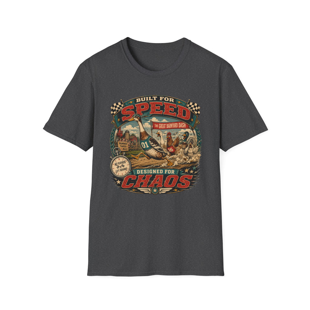 Built for Speed Barnyard Dash Indian Runner T-shirt, photo 7