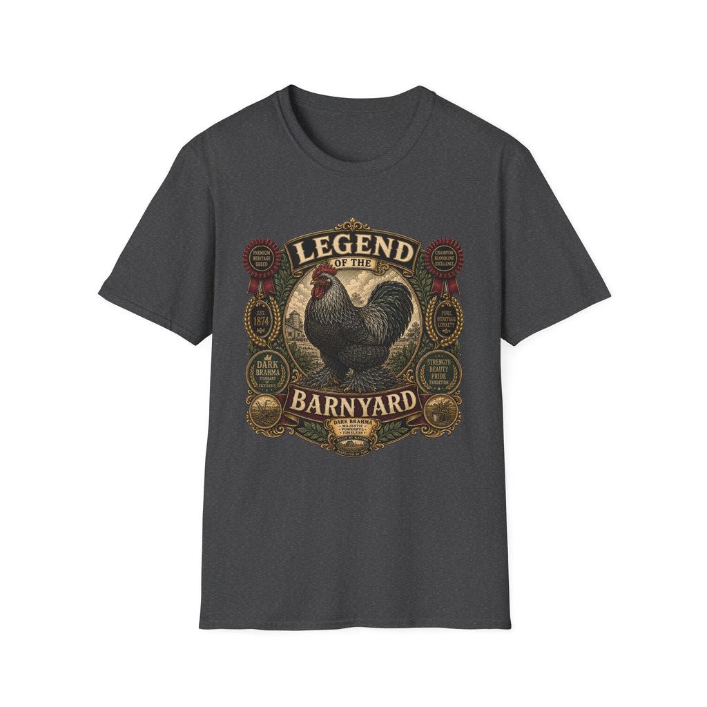 Legend of the Barnyard Dark Brahma T-shirt, photo 7