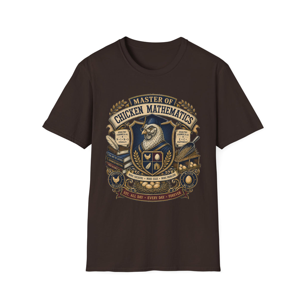 Master of Chicken Mathematics T-shirt, photo 6