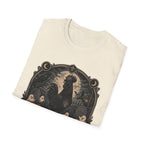 Night Shift Supervisor Ayam Cemani T-Shirt — Caretaker Rooster Graphic Tee