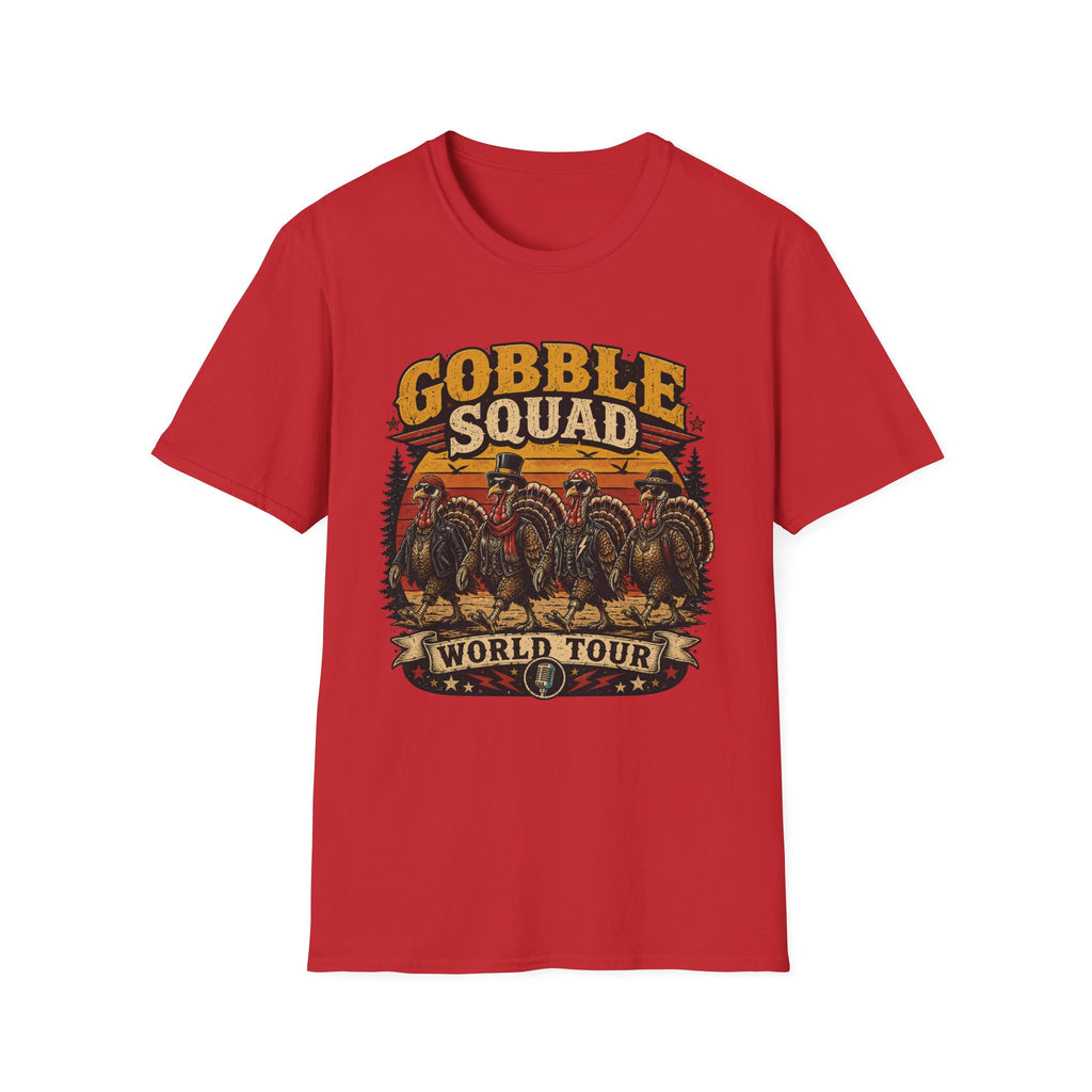 Gobble Squad World Turkey Tour Tee — Born to Strut