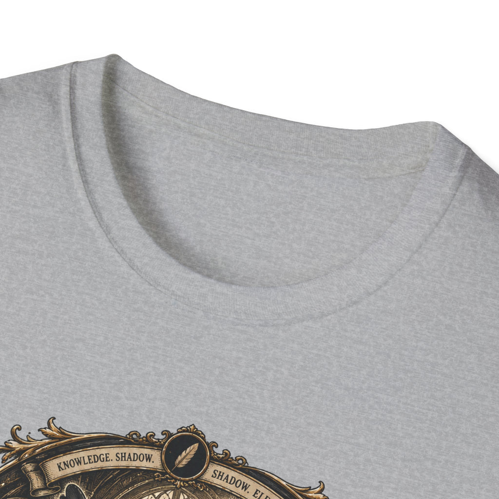 The Black Feather Society Ayam Cemani T-Shirt — Vintage Emblem Rooster Tee