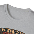 Powered by Hope and Patience T-Shirt — Funny Incubator Homestead Tee