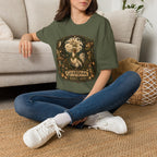 Guardian of the Hidden Grove Polish Chicken T-Shirt — Enchanted Forest Flock Tee