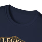 Legend of the Barnyard Dark Brahma T-Shirt — Vintage Rooster Label Tee