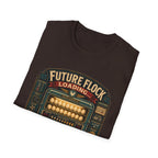 Future Flock Loading Please Wait T-Shirt — Funny Incubator Control Panel Tee