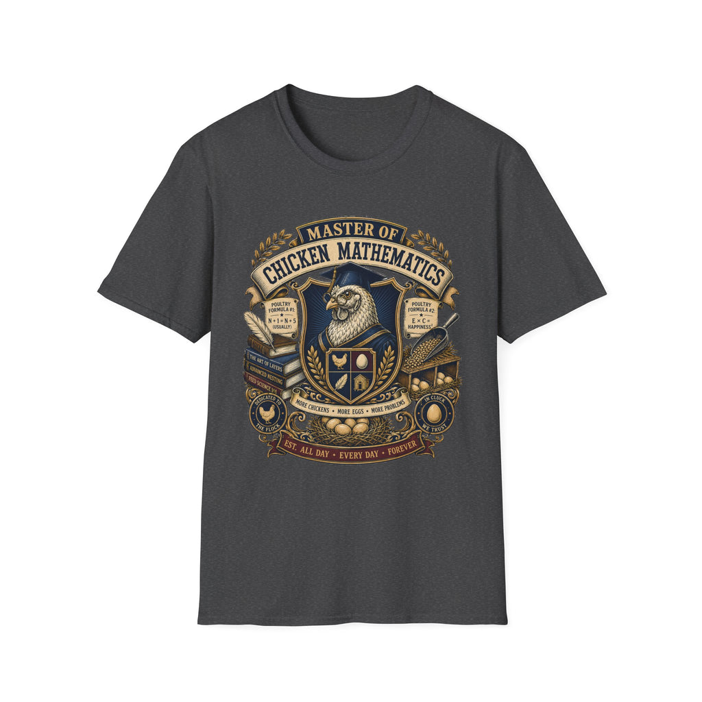 Master of Chicken Mathematics T-shirt, photo 7