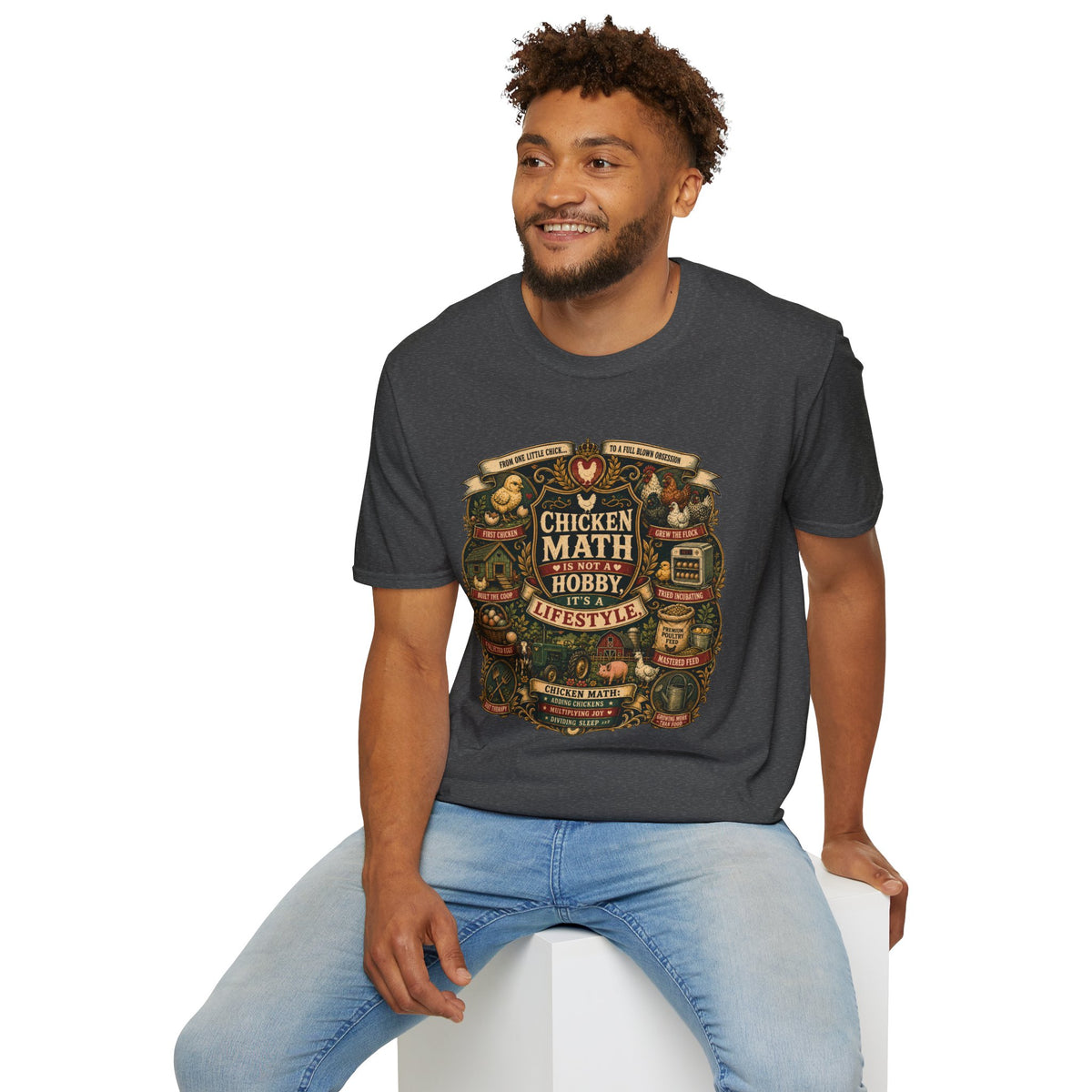 Chicken Math Is Not a Hobby It's a Lifestyle T-Shirt — Graphic Tee