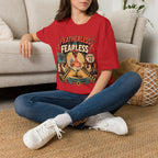 Featherless is Fearless Fashion Show T-Shirt — Fashion Show Rooster Tee