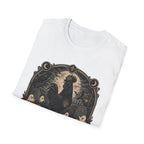 Night Shift Supervisor Ayam Cemani T-Shirt — Caretaker Rooster Graphic Tee