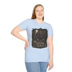 Keeper of Secrets Ayam Cemani T-Shirt — Jungle Temple Rooster Graphic Tee