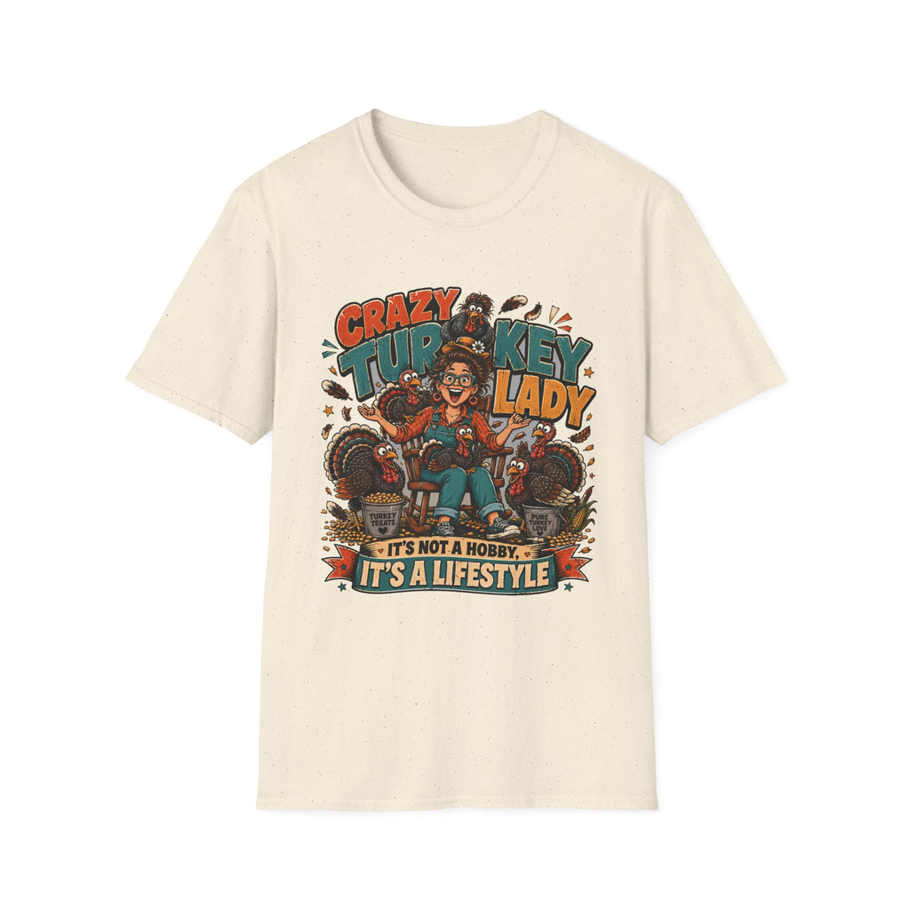 Crazy Turkey Lady T-shirt, photo 5