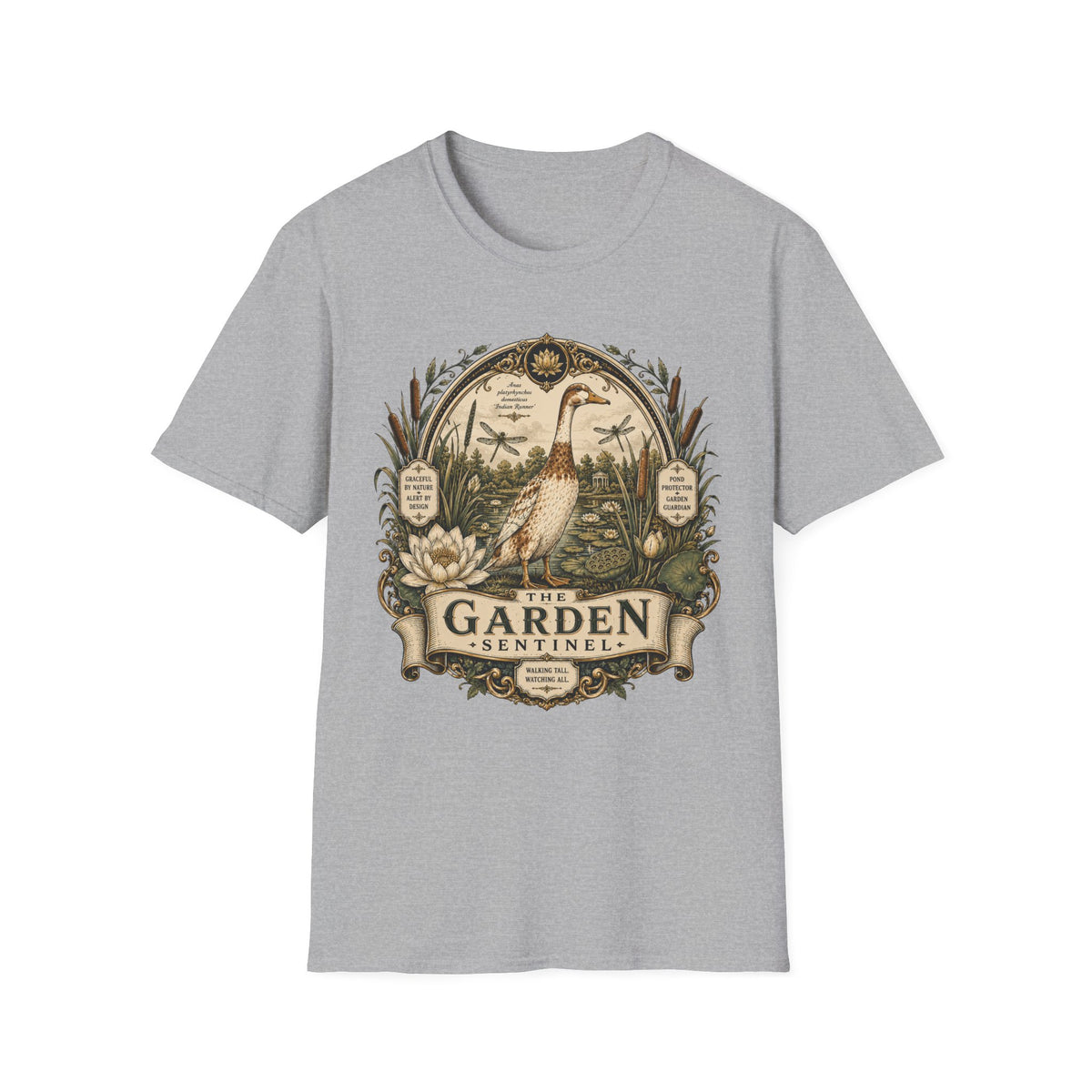 The Garden Sentinel Indian Runner T-shirt, photo 3