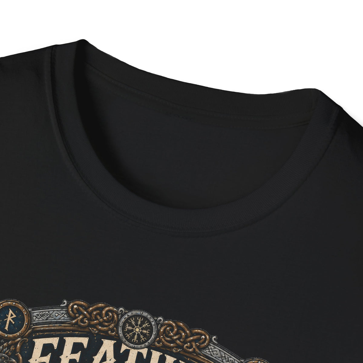 Feather of the North Brahma T-Shirt — Nordic Warrior Rooster Tee