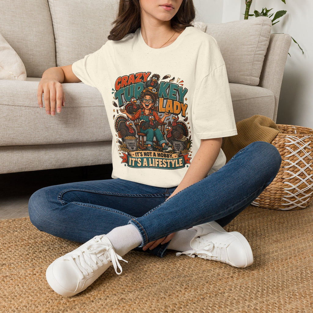 Crazy Turkey Lady Tee — It's Not a Hobby, It's a Lifestyle
