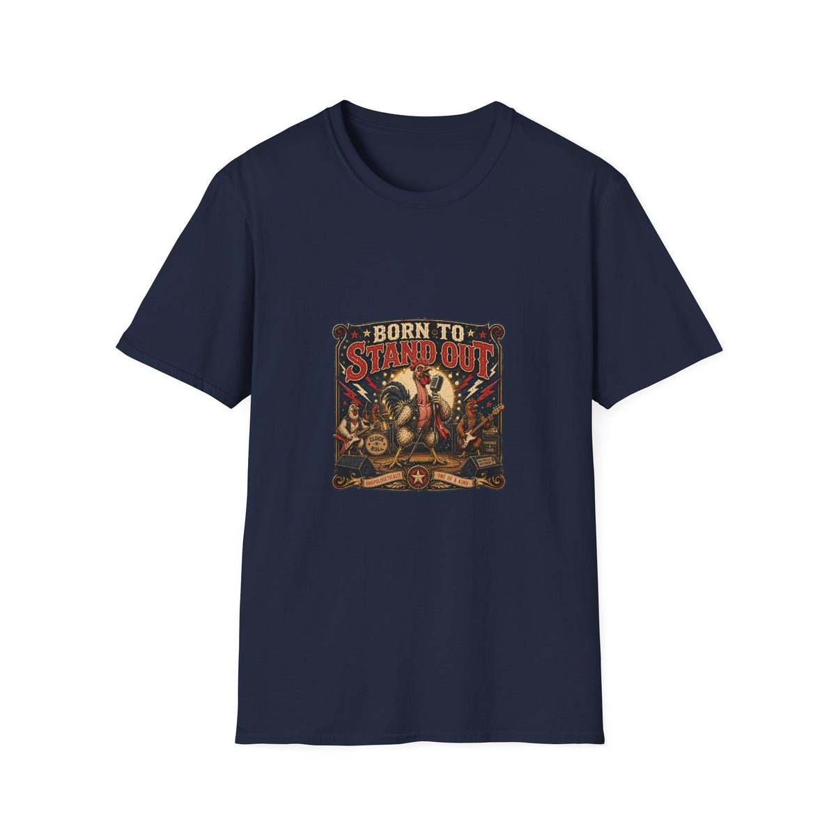 Less Feathers, More Attitude Naked Neck T-shirt, photo 5