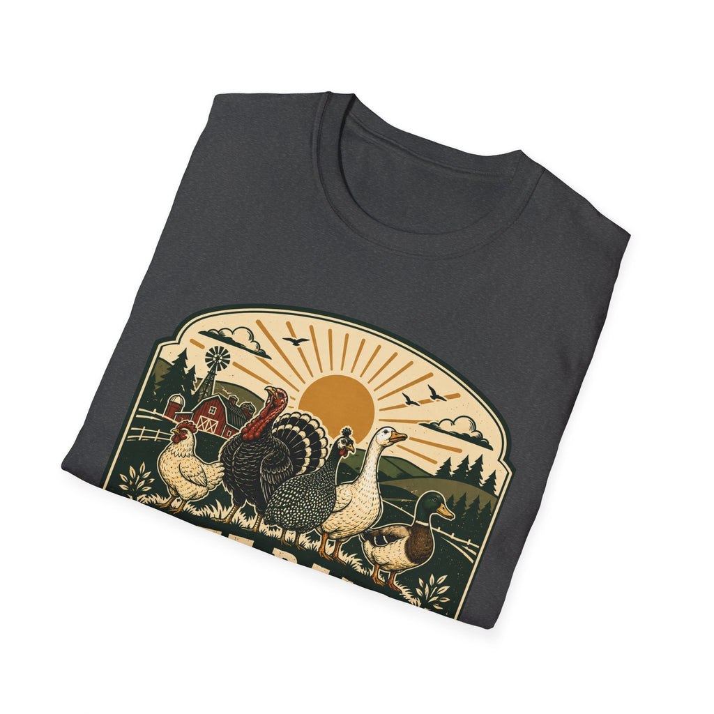 Free Range Fearless T-Shirt — Vintage Farm Family Graphic Tee