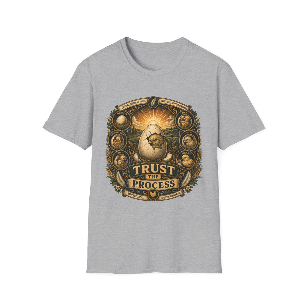 Trust the Process Hatching Emblem T-shirt, photo 5