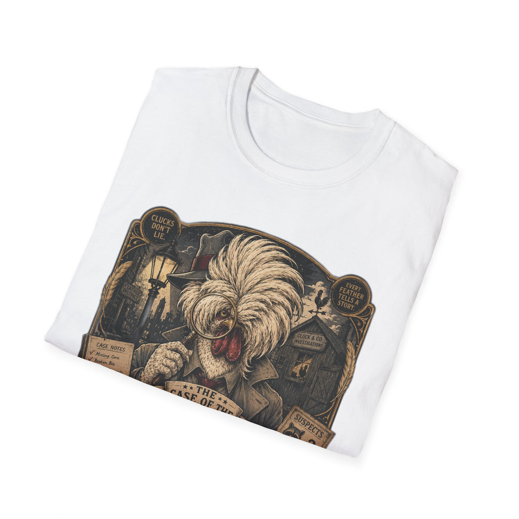 The Case of the Missing Corn Polish Chicken T-Shirt