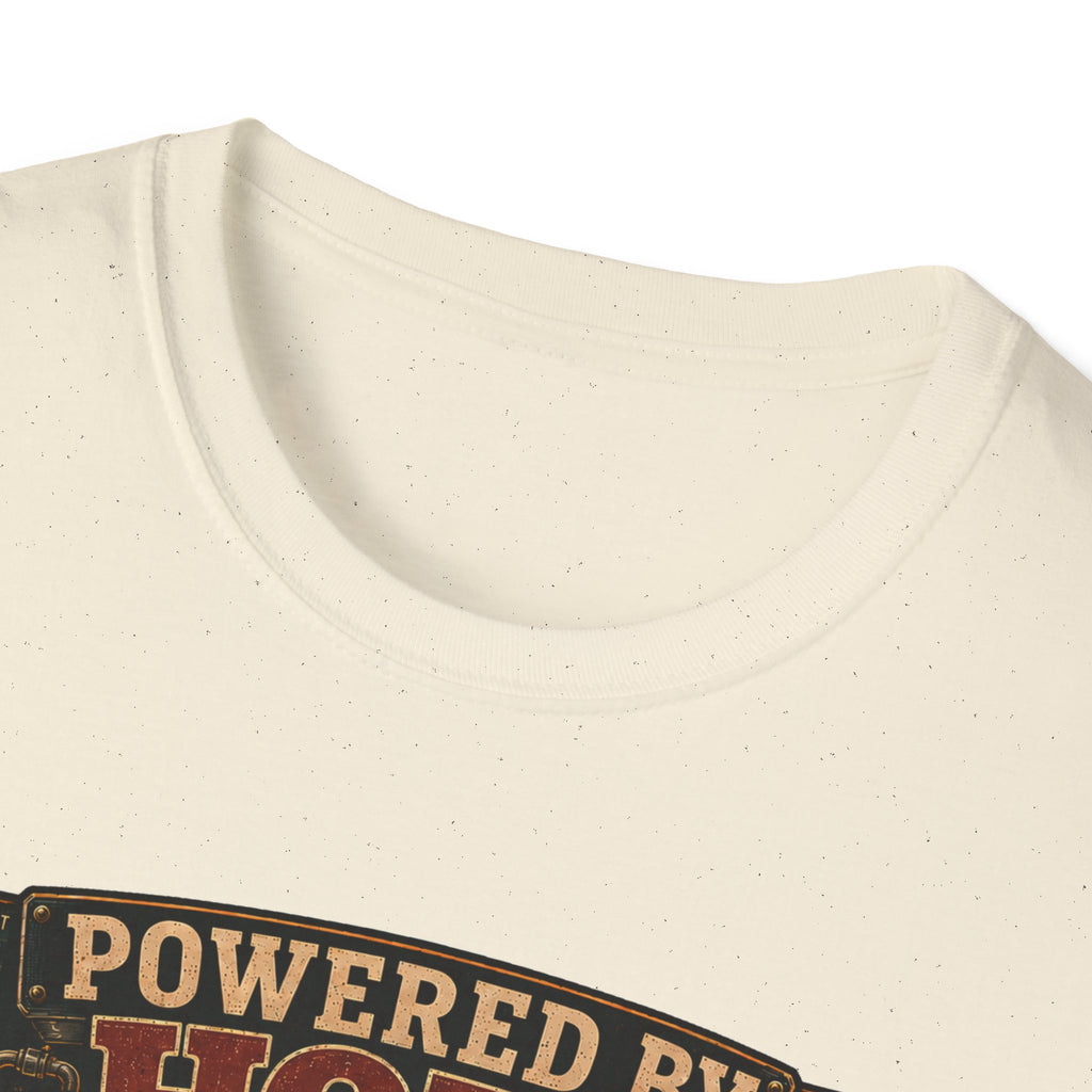Powered by Hope and Patience T-Shirt — Funny Incubator Homestead Tee