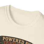 Powered by Hope and Patience T-Shirt — Funny Incubator Homestead Tee