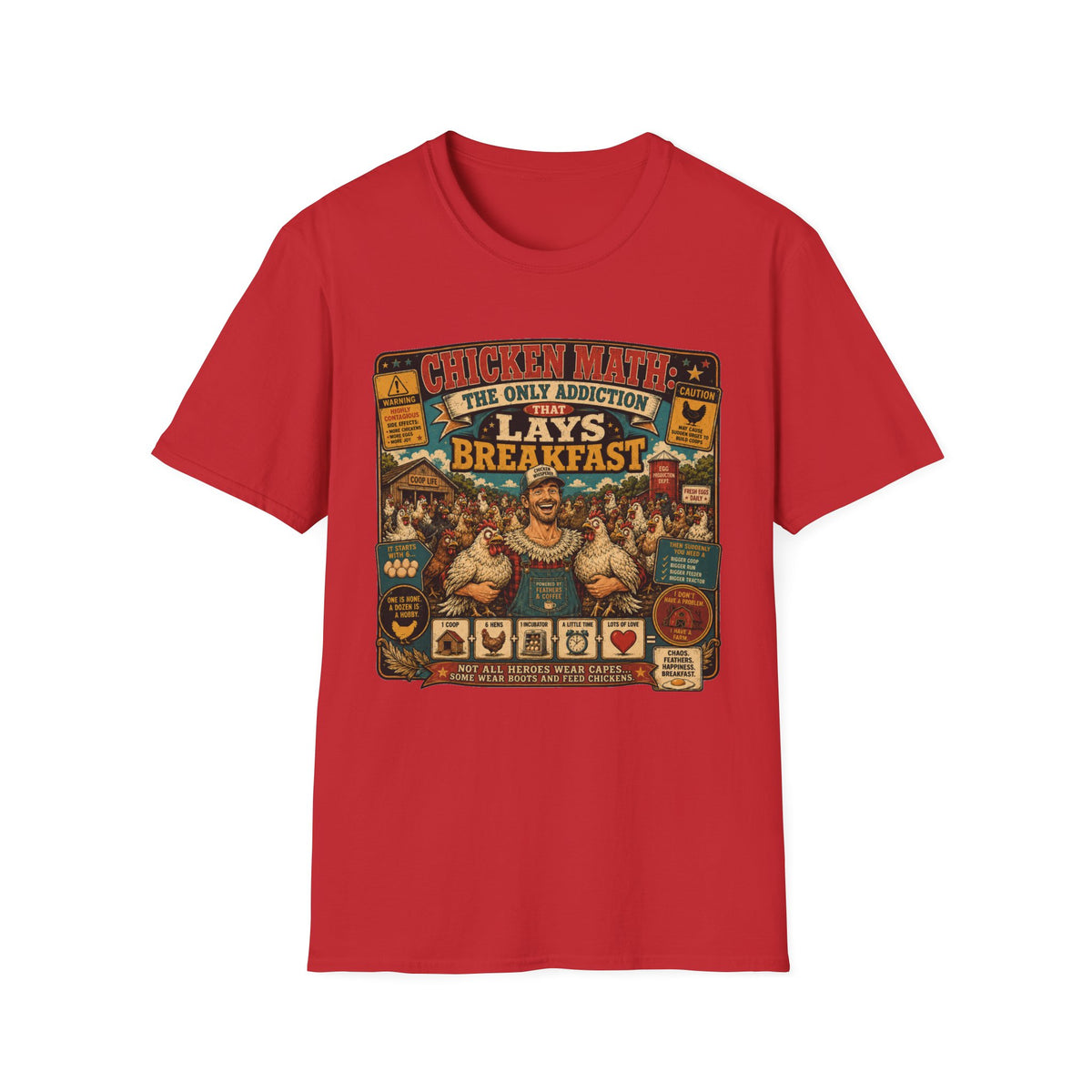 The Only Addiction That Lays Breakfast T-shirt, photo 3
