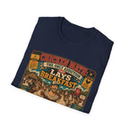 The Only Addiction That Lays Breakfast  —  Not All Heroes Wear Capes T-Shirt Tee