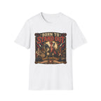Born to Stand Out Rock Band T-Shirt — Rock Band Naked Neck Rooster Tee