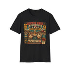 The Only Addiction That Lays Breakfast  —  Not All Heroes Wear Capes T-Shirt Tee