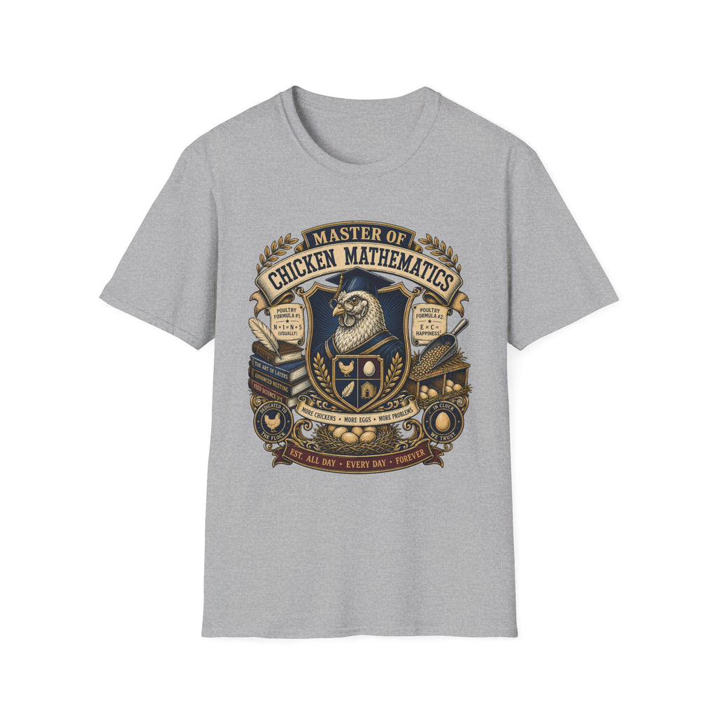 Master of Chicken Mathematics T-shirt, photo 5