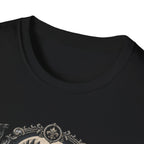 The Midnight Monarch Ayam Cemani T-Shirt — Moonlit Rooster Graphic Tee