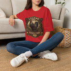 Legend of the Barnyard Dark Brahma T-Shirt — Vintage Rooster Label Tee