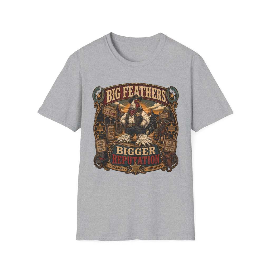 Big Feathers, Bigger Reputation Brahma T-shirt, photo 4