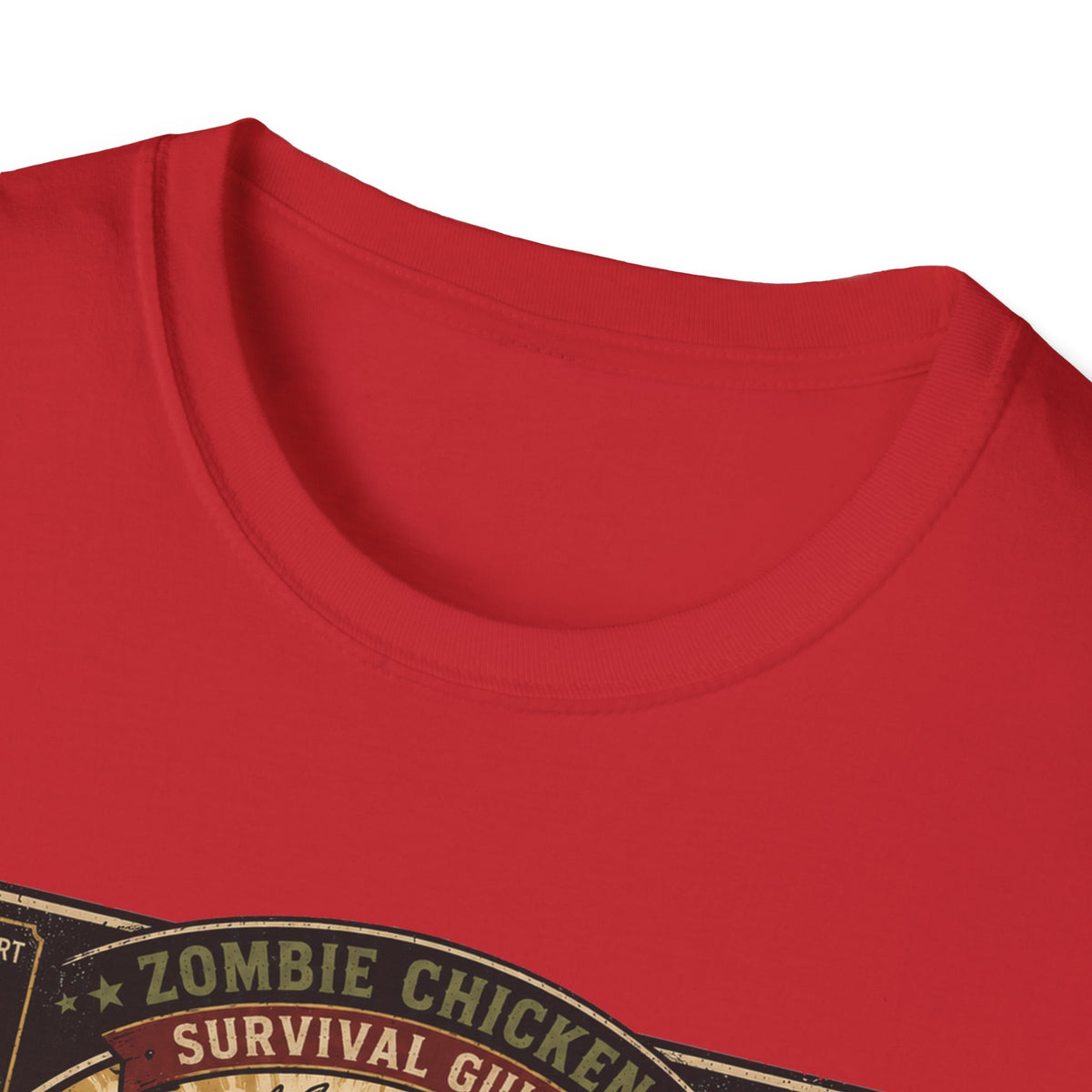 Zombie Chicken Survival Guide T-Shirt — Funny Flock Apocalypse Tee