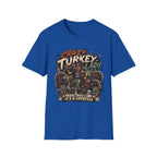 Crazy Turkey Lady Grunge Tee — Turkeys Before People