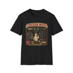 Advanced Poultry Algebra T-Shirt — Chicken Math Chaos Graphic Tee
