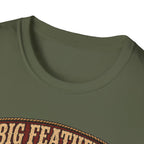 Big Feathers, Bigger Reputation Brahma T-Shirt — Bold Rooster Graphic Tee