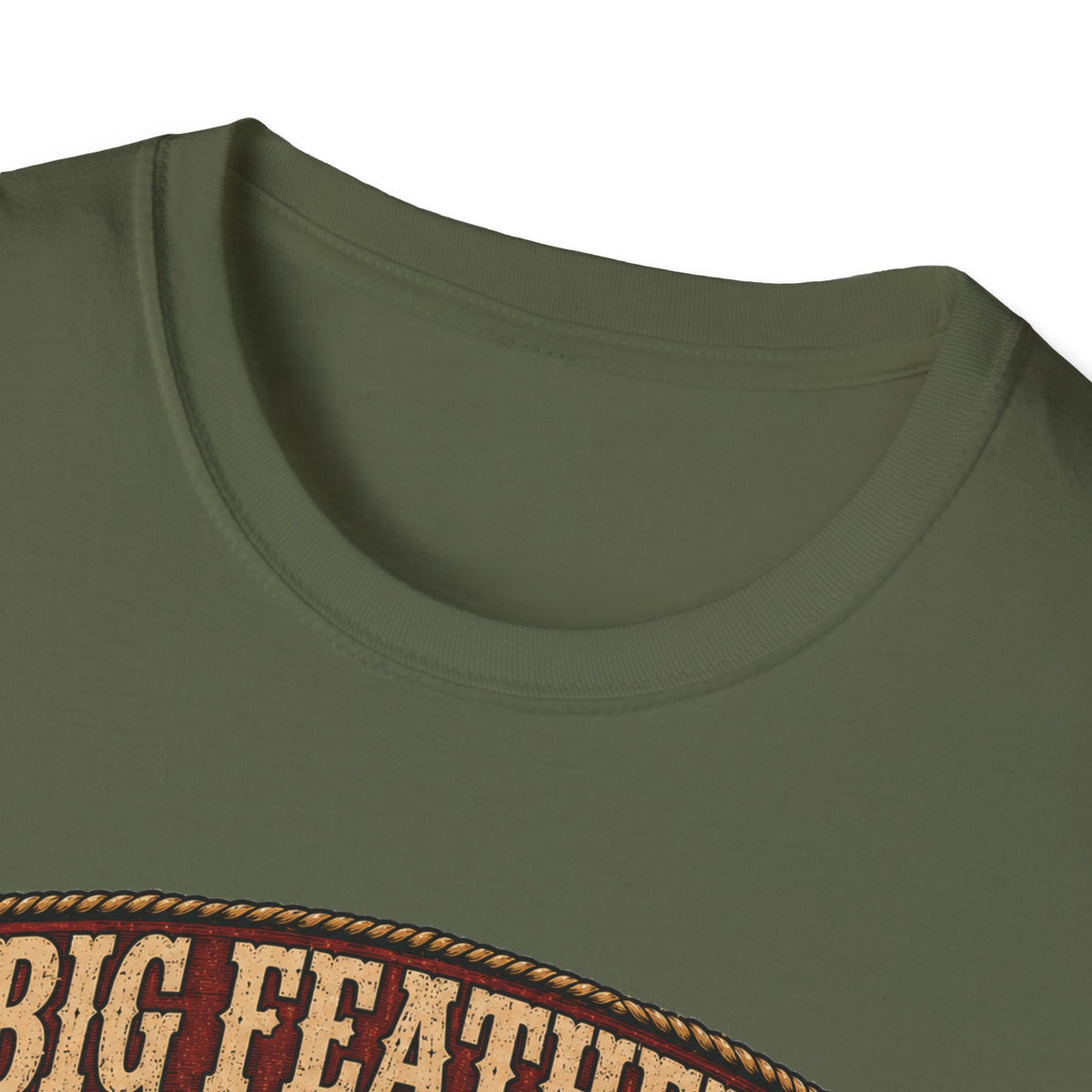 Big Feathers, Bigger Reputation Brahma T-Shirt — Bold Rooster Graphic Tee