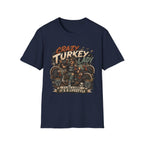 Crazy Turkey Lady Grunge Tee — Turkeys Before People