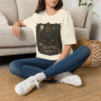 Keeper of Secrets Ayam Cemani T-Shirt — Jungle Temple Rooster Graphic Tee
