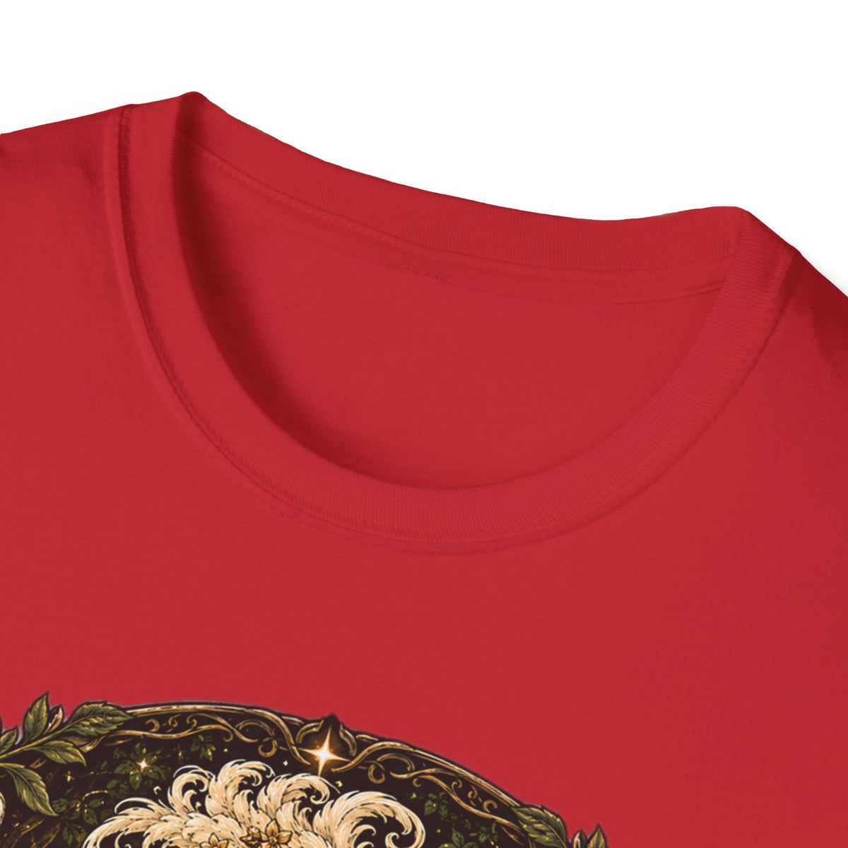 Guardian of the Hidden Grove Polish Chicken T-Shirt — Enchanted Forest Flock Tee