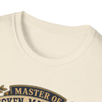 Master of Chicken Mathematics T-Shirt — Collegiate Crest Graphic Tee