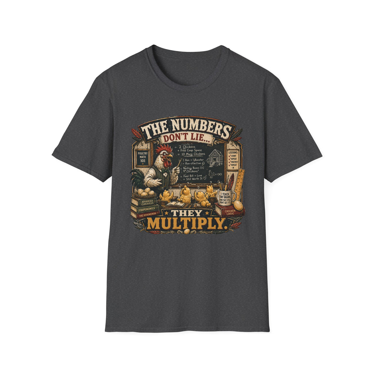 The Numbers Don't Lie They Multiply T-shirt, photo 7