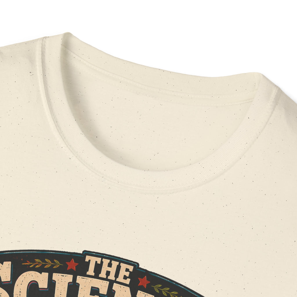 The Science Is Undeniable T-Shirt — Chicken Math Pie Chart Tee