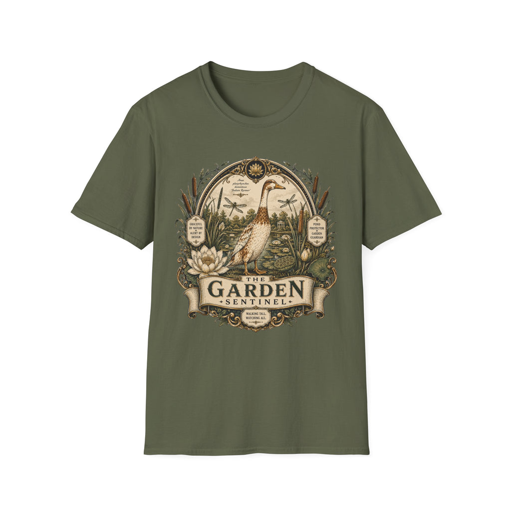 The Garden Sentinel Indian Runner T-shirt, photo 6