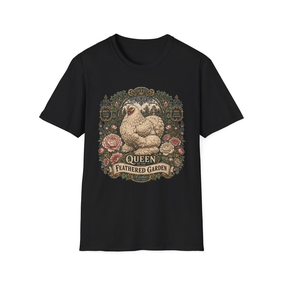 Queen of the Feathered Garden Cochin T-shirt, photo 8