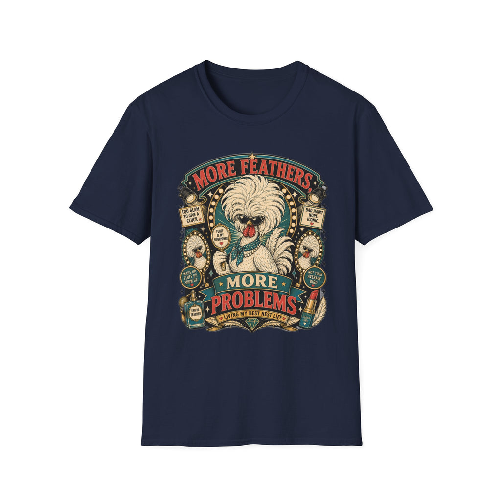More Feathers, More Problems Polish Chicken T-shirt, photo 7
