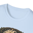 Guardian of the Hidden Grove Polish Chicken T-Shirt — Enchanted Forest Flock Tee