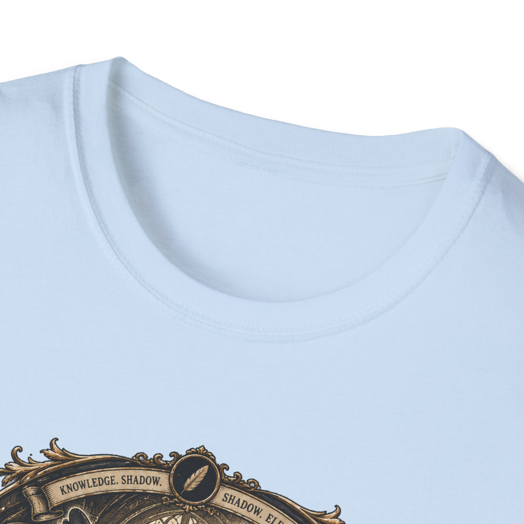 The Black Feather Society Ayam Cemani T-Shirt — Vintage Emblem Rooster Tee